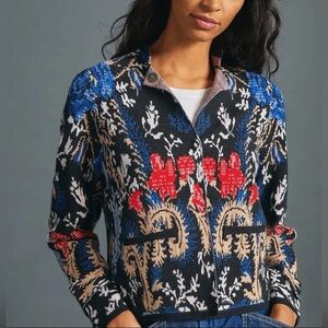 Anthropologie Debra Pilcro Sweater Cardigan L